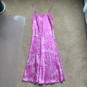 NWT Anthropologie hand-dyed midi dress